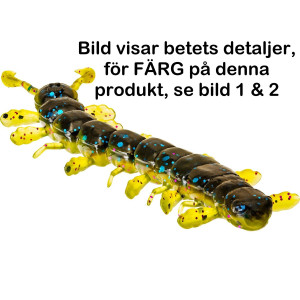 Köp Westin Centipede 9,5cm 4g - Motoroil Moss (4-pack) på MiEKO!