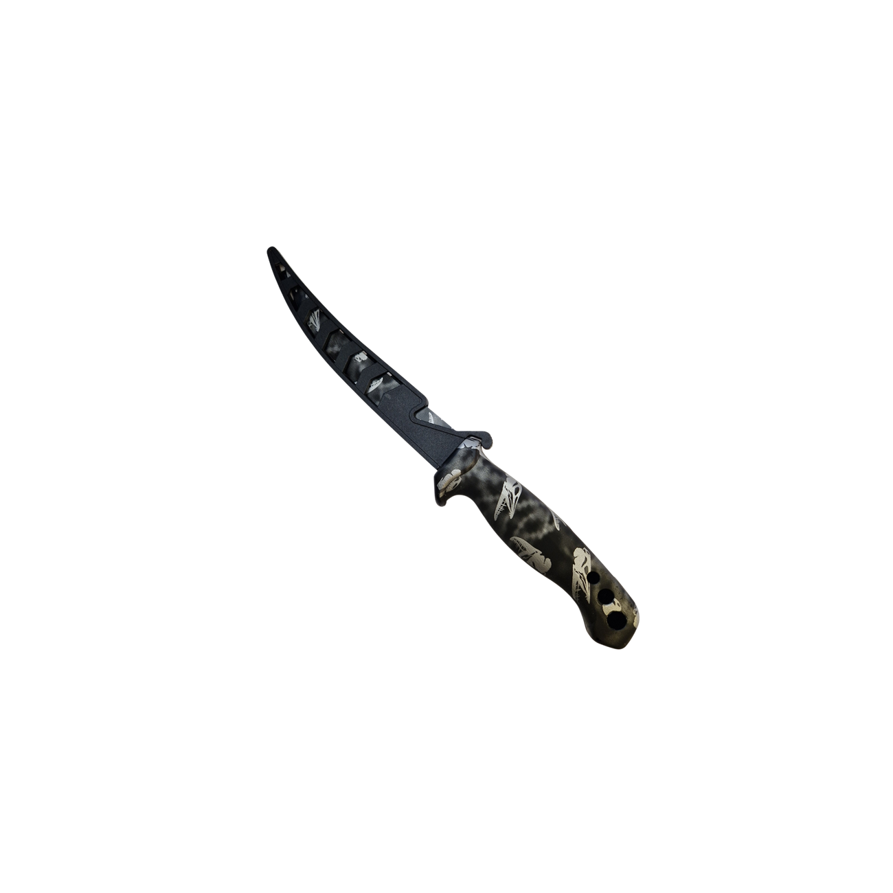 Köp IFISH Filékniv Black Scull 6" på Miekofishing.se!
