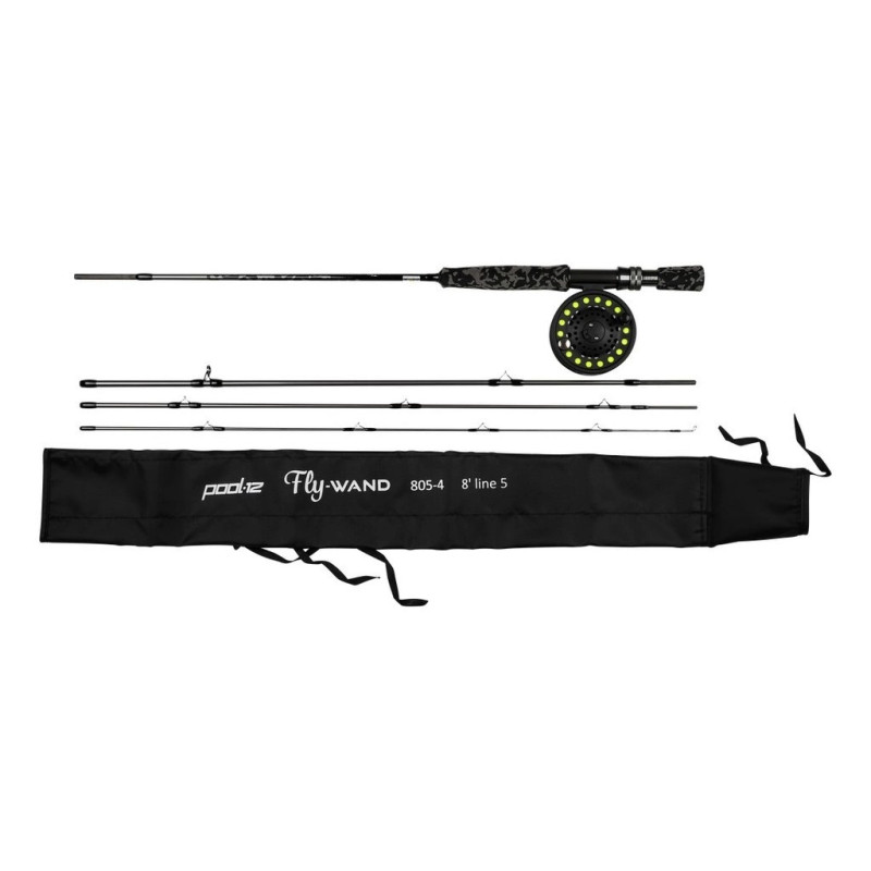 Köp Pool 12 Fly-Wand Combo 8' (4-delat) - Flugfiskeset på MiEKO!