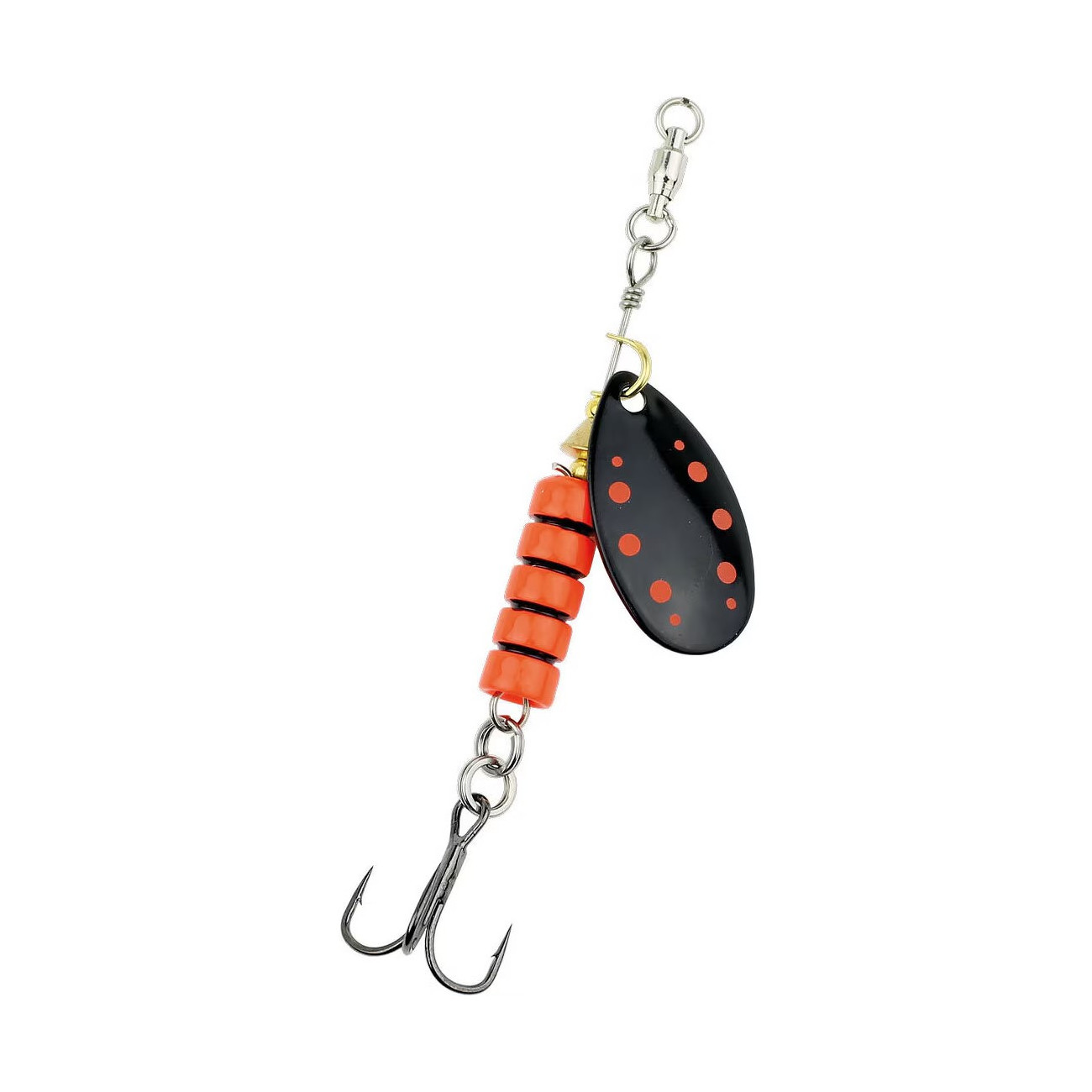 Köp Wiggler Cirkus Spinnaren 5g - Svart Orange på Miekofishing.se!