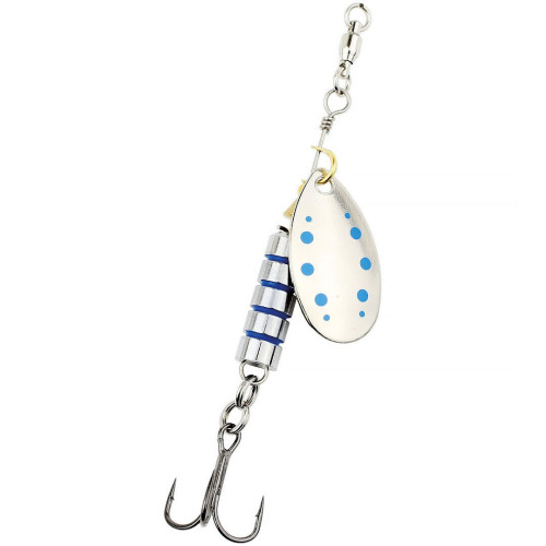 Köp Wiggler Cirkus Spinnaren 10g - Silver Blå på Miekofishing.se!
