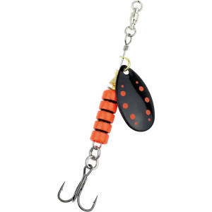 Köp Wiggler Cirkus Spinnaren 10g - Svart Orange på Miekofishing.se!