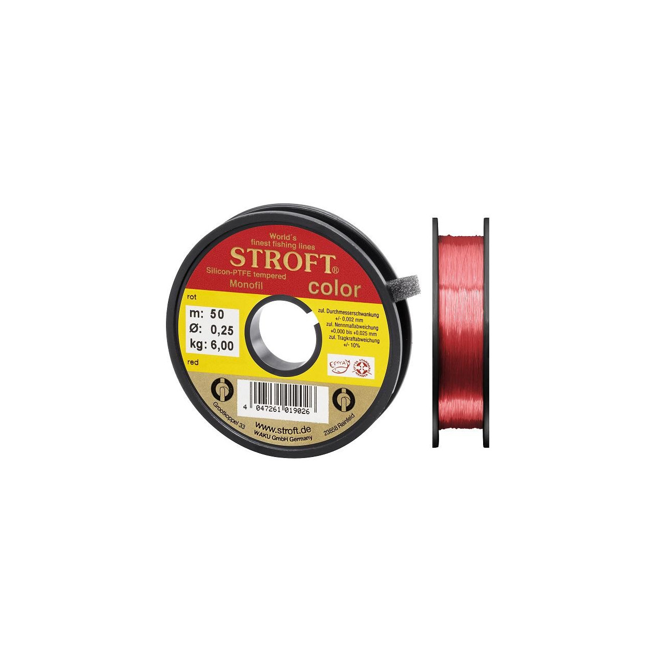 Stroft Red 50 m - 0,16 mm