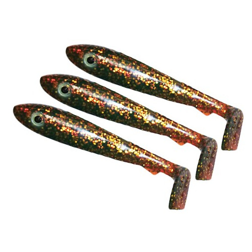 Köp SvartZonker McRubber Big Bass 12,5 cm - Motoroil (3-pack) på Miekofishing.se