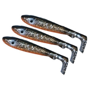 Köp SvartZonker McRubber Big Bass 12,5 cm - Fegis (3-pack) på Miekofishing.se