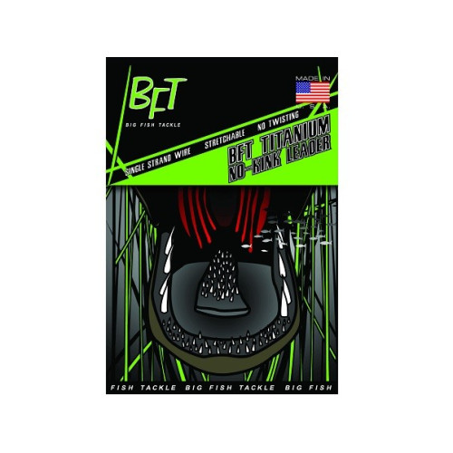 Köp BFT Titanium No-Kink Leader 40 lb på Miekofishing.se!
