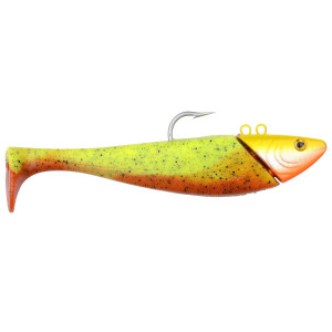 Köp Salty Beast Mega Jig Shad, 470g, Orange/Chart online på Miekofishing.se