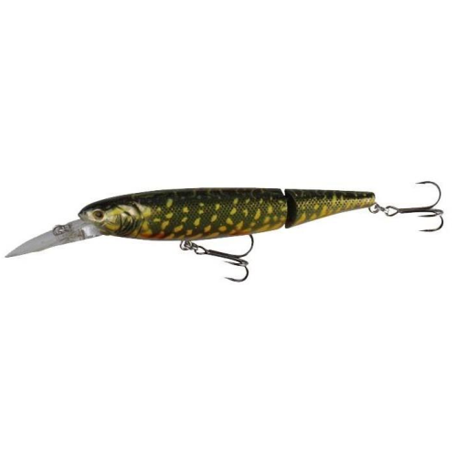 colore: Striped Pike wobbler Swimbait per luccio Savage Gear 3D 26 cm 130 G Hard Pike esche artificiali per pesca al luccio