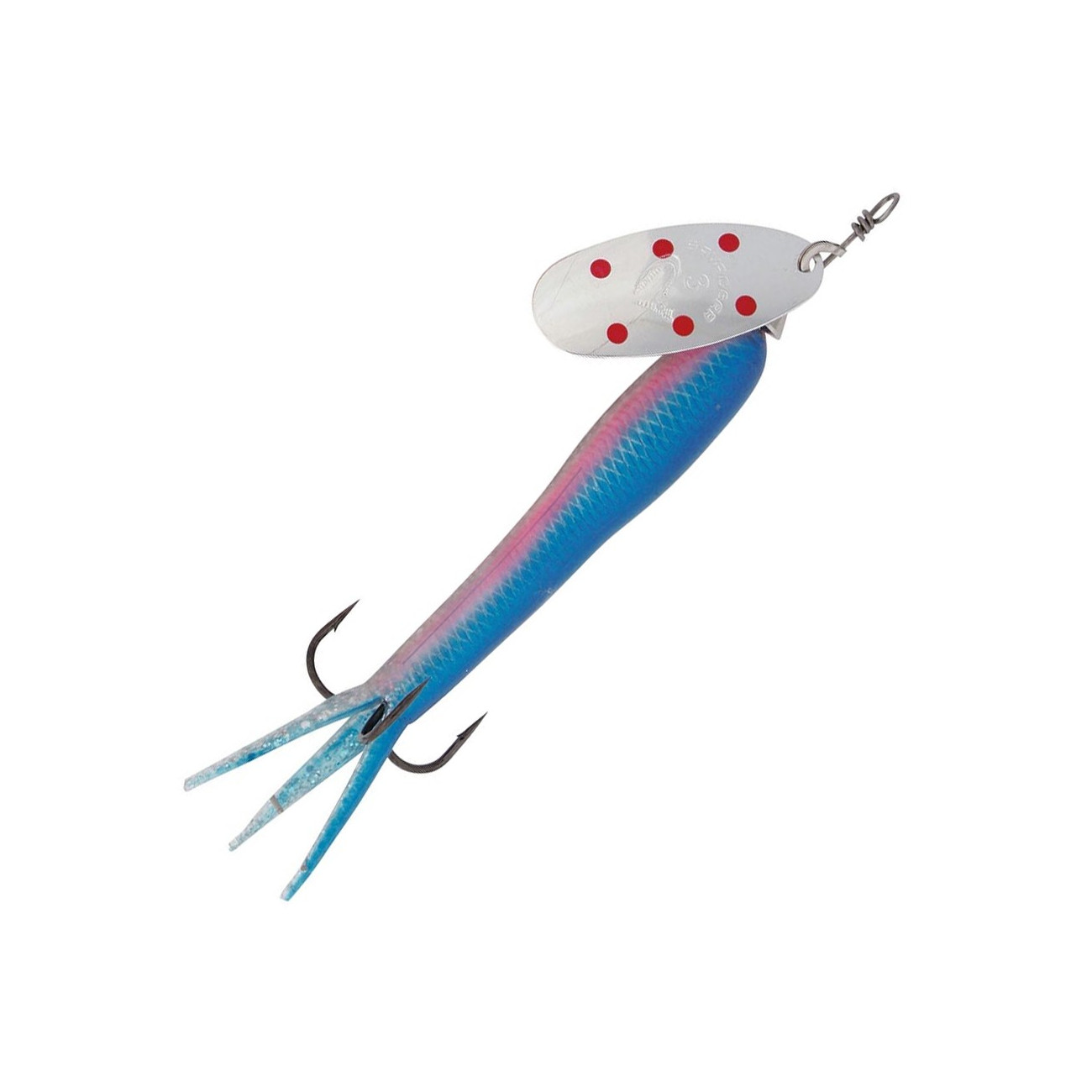 Köp Savage Gear Flying Eel Spinnare - Silver Doctor, på Miekofishing.se!