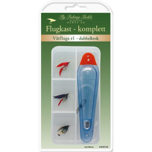 Köp Flugkast Komplett Våtfluga dubbelkrok 1, online på Miekofishing.se