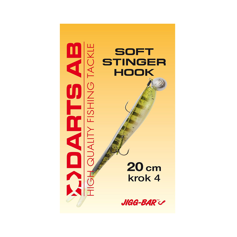 Köp Darts Soft Stingerkrok 20 cm - strl. 4, online på Miekofishing.se!
