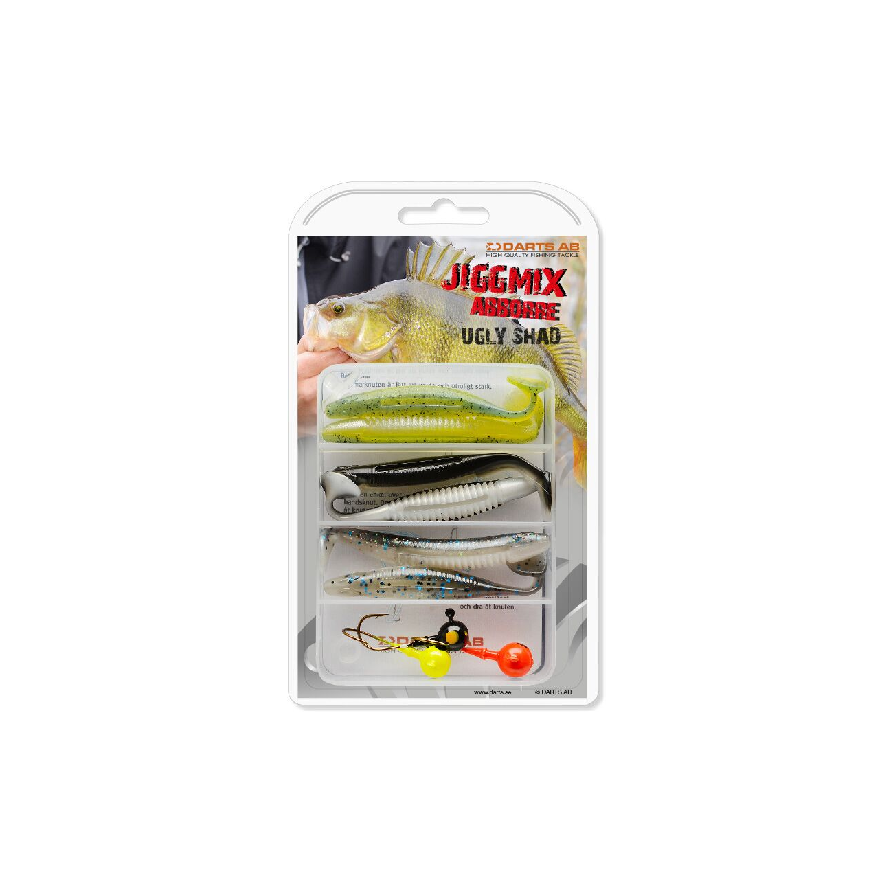 Köp Darts Jiggmix Abborre - Ugly Shad, online på Miekofishing.se!