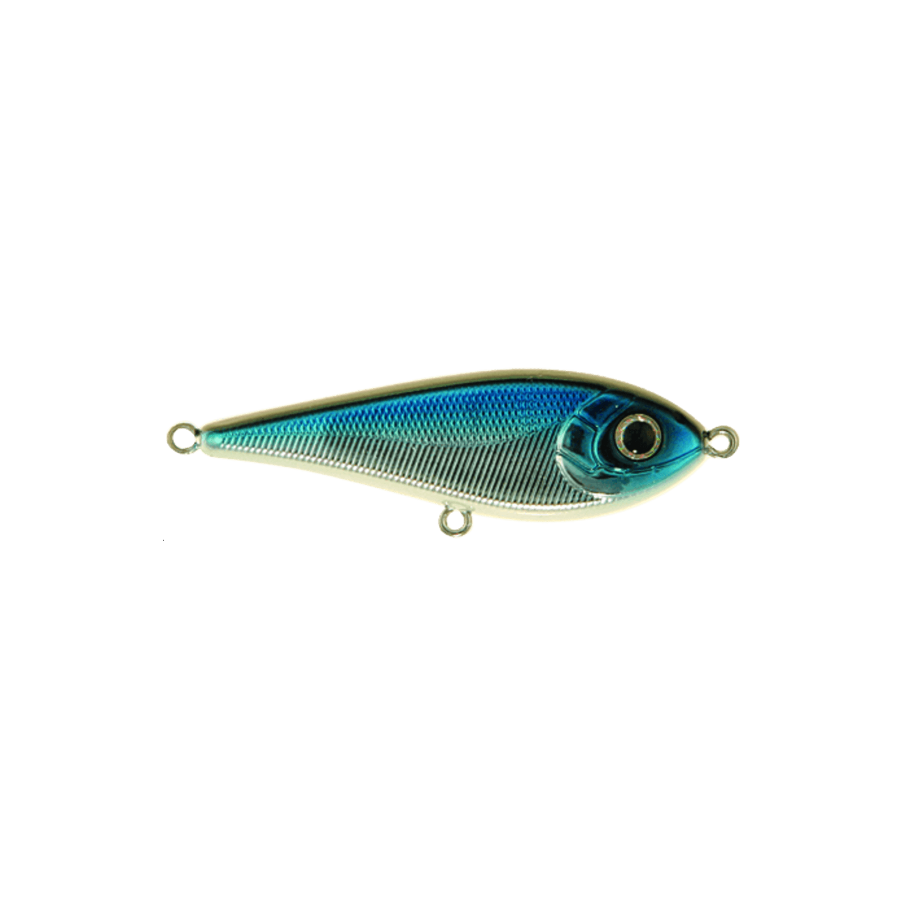 Köp Tiny Buster Jerkbait 6,5 cm - Blue Chrome, på Miekofishing.se!