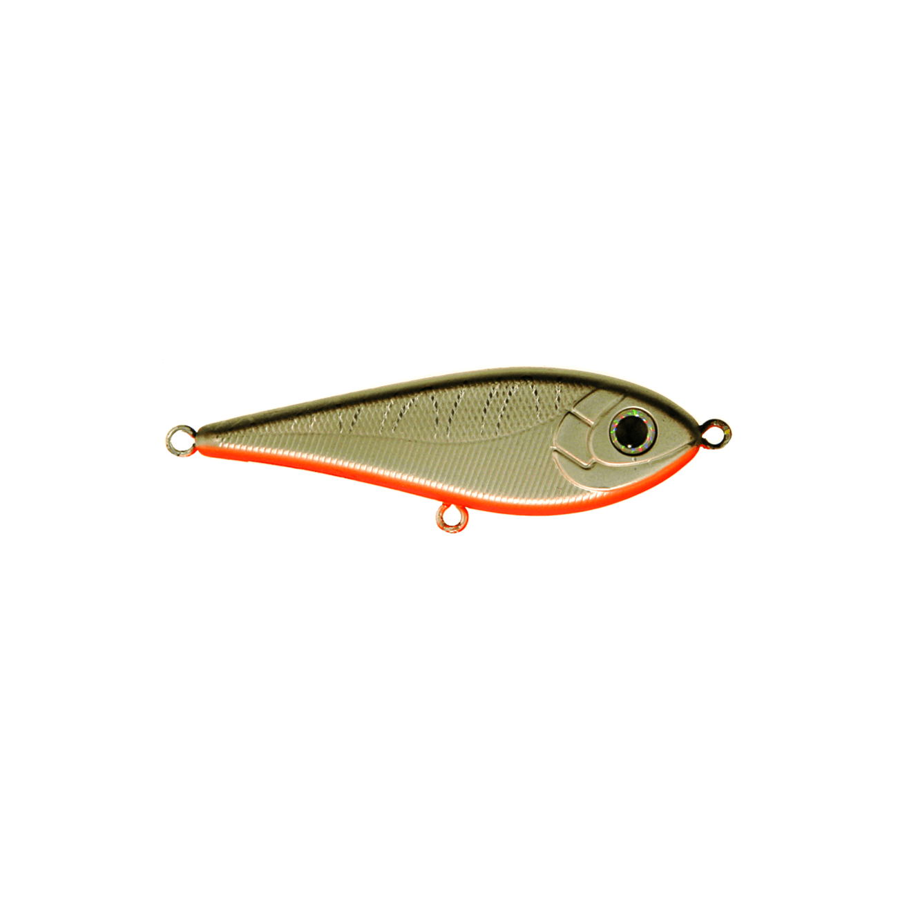 Köp Tiny Buster Jerkbait 6,5 cm - Grey Shadow, på Miekofishing.se!