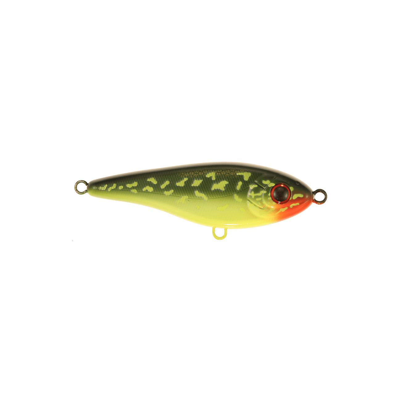Köp Baby Buster Jerkbait 10 cm - Hot Pike, på Miekofishing.se!