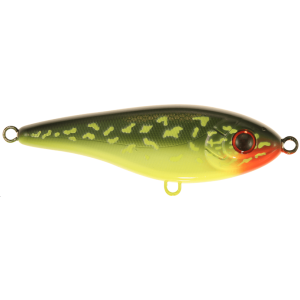 Köp Baby Buster Jerkbait 10 cm - Hot Pike, på Miekofishing.se!