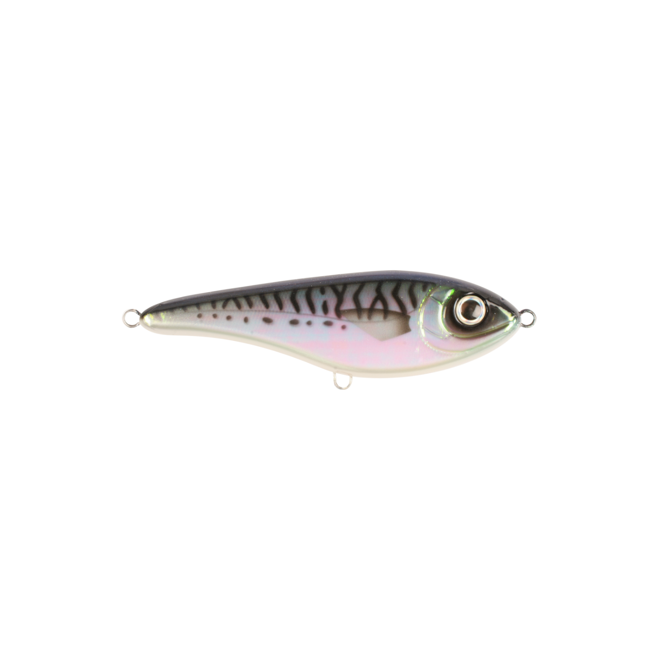 Köp Baby Buster Jerkbait 10 cm - Mackerel Pearl, på Miekofishing.se!