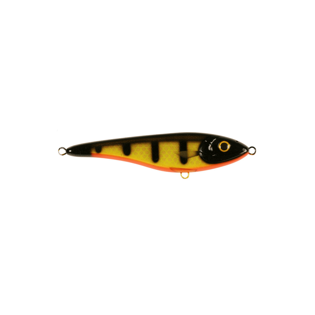 Köp Big Bandit Shallow Runner 20 cm - Black Okiboji Perch på Mieko!