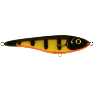 Köp Big Bandit Shallow Runner 20 cm - Black Okiboji Perch, på Miekofishing.se!