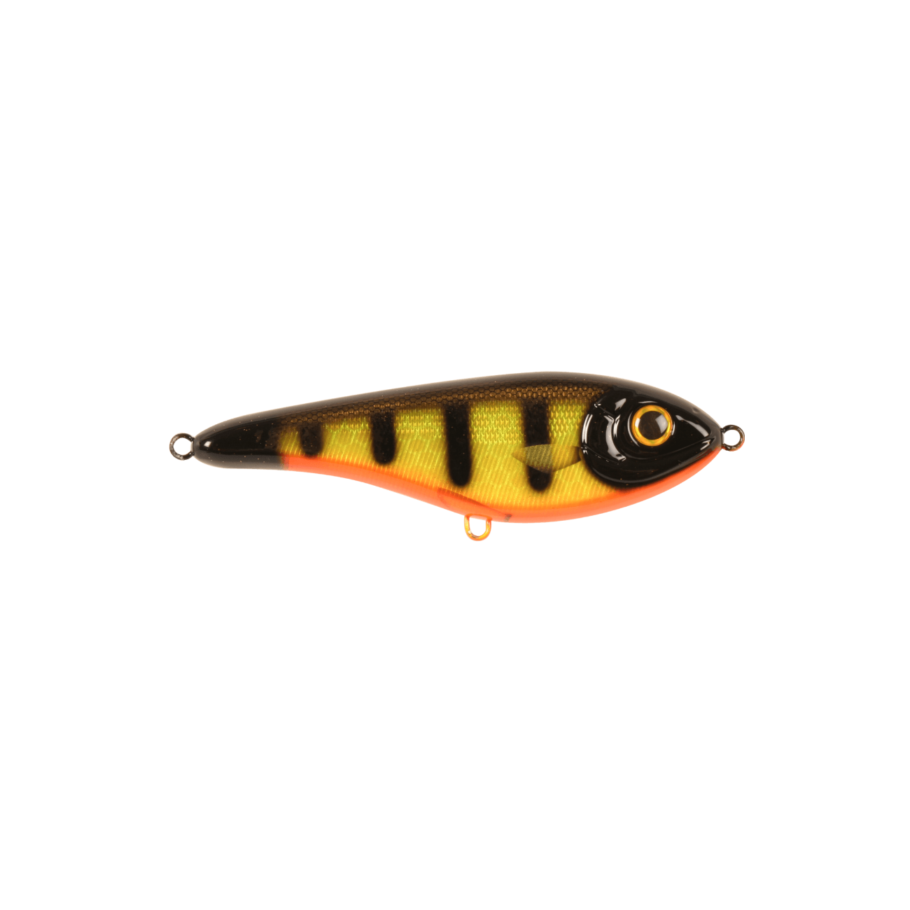 Köp Buster Jerk Shallow Runner 15 cm - Black Okiboji Perch, på Miekofishing.se!