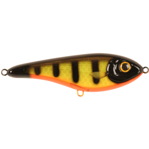 Köp Buster Jerk 15 cm - Black Okiboji Perch, online på Miekofishing.se!