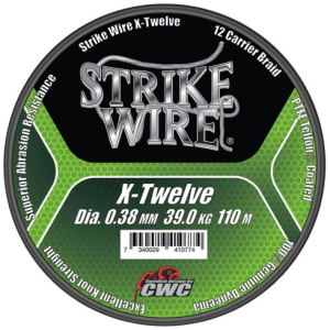 Köp Strike Wire X-Twelve Flätlina 0,38 mm, online på Miekofishing.se!