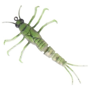 Köp Savage Gear 3D TPE Mayfly Nymph 5 cm - Green, på Miekofishing.se!