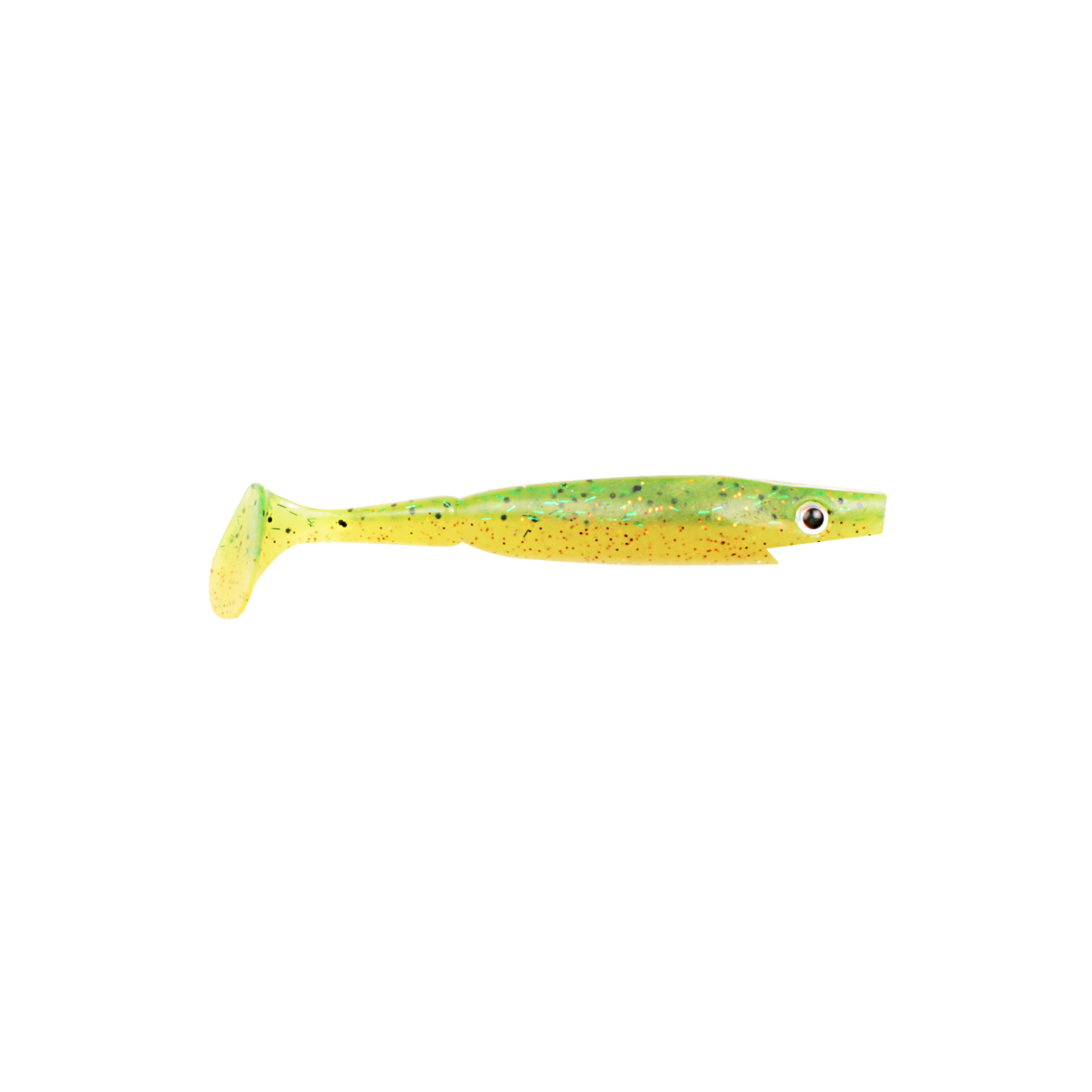 Köp Strike Pro Piglet Shad 10 cm - Fire Perch, på Miekofishing.se!