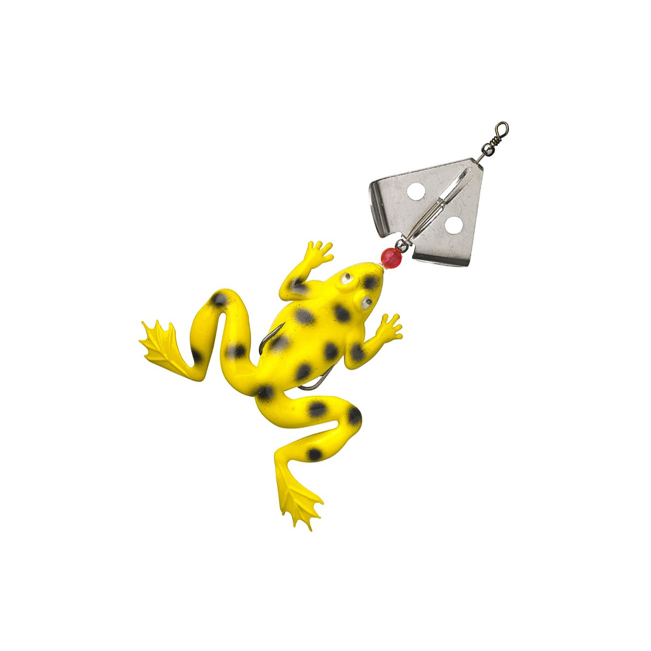 Köp Fladen Spinning Frog 13 cm - Hot Yellow, på Miekofishing.se!