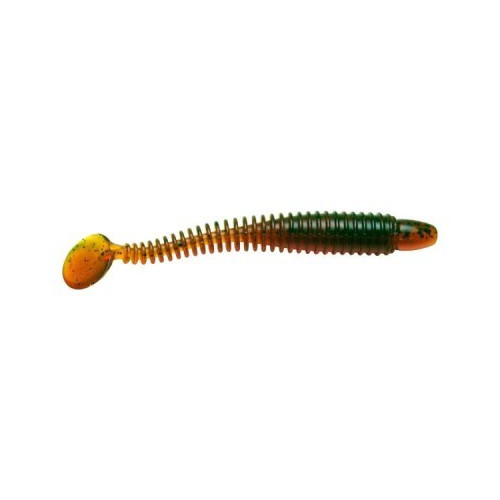 Köp Lunker City Swimmin' Ribster 4" - Motor Oil Pepper 214 online här!
