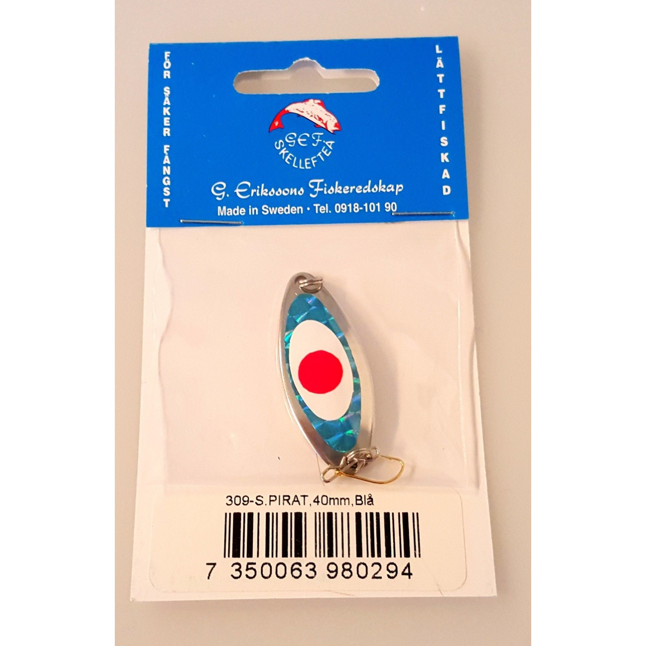 Köp G. Erikssons rödingblänke Pirat - Silver online på Miekofishing.se