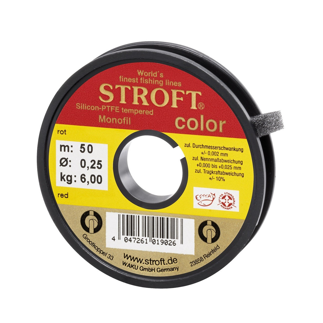 Köp Stroft Black 50 m - 0,25 mm online på Miekofishing.se!