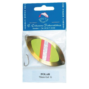 Köp 373-G POLAR 70mm GULD/Gul - Rödingblänke på MiEKOfishing.se!