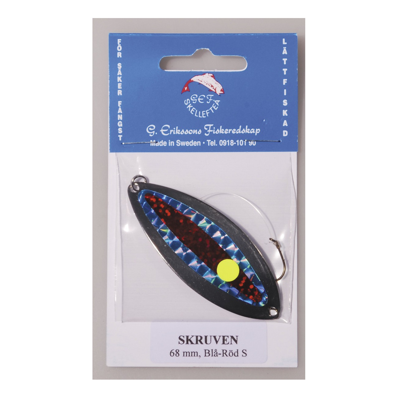 G. Erikssons Skruven 68 mm - Silver/Blå/Röd