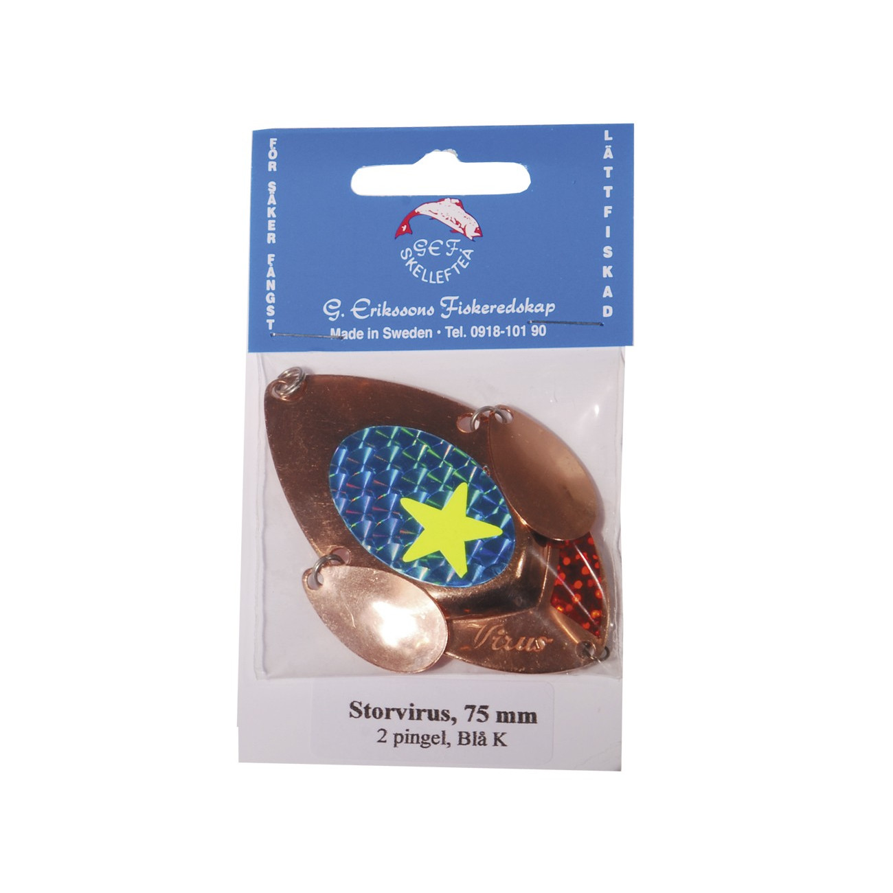 G. Erikssons Stor-Virus 75 mm - Koppar