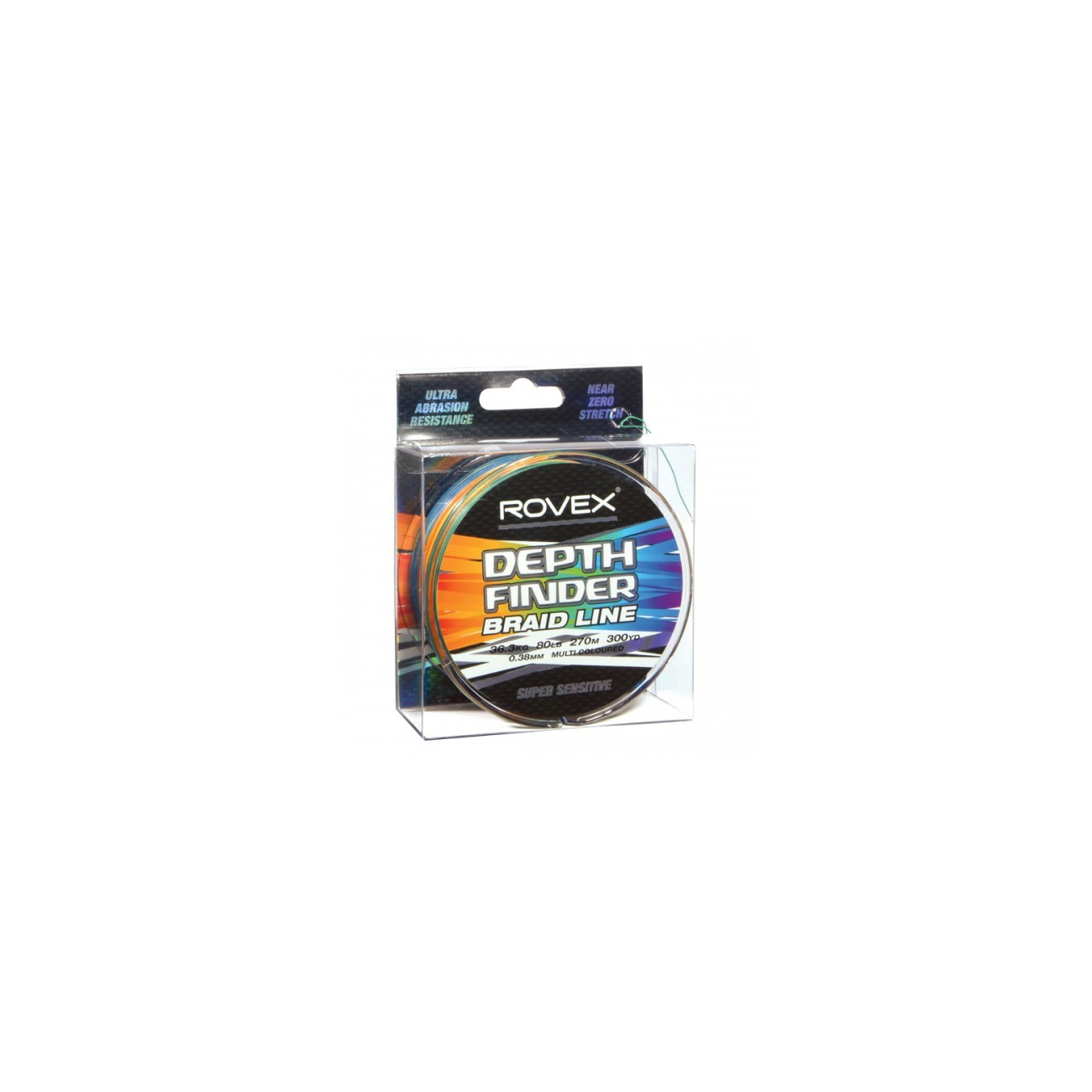 Köp Rovex Flerfärgad Flätlina 0,34 mm, online på Miekofishing.se!