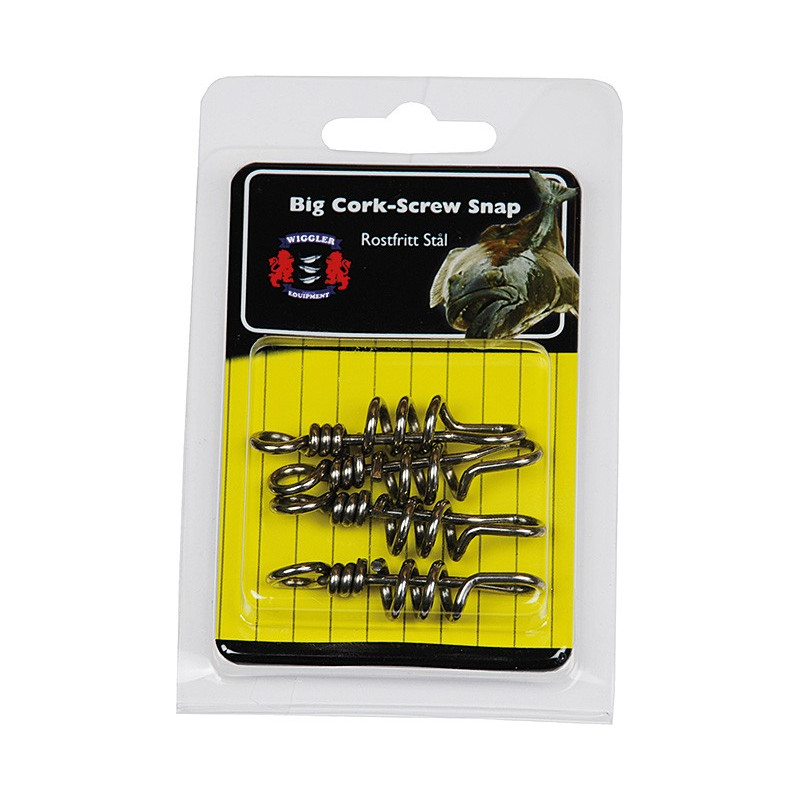 Köp Wiggler Big Cork-Screw Snap, online på Miekofishing.se!