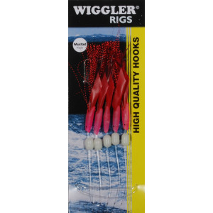 Köp Wiggler Häcklor Tempter Röd 3/0, online på Miekofishing.se!