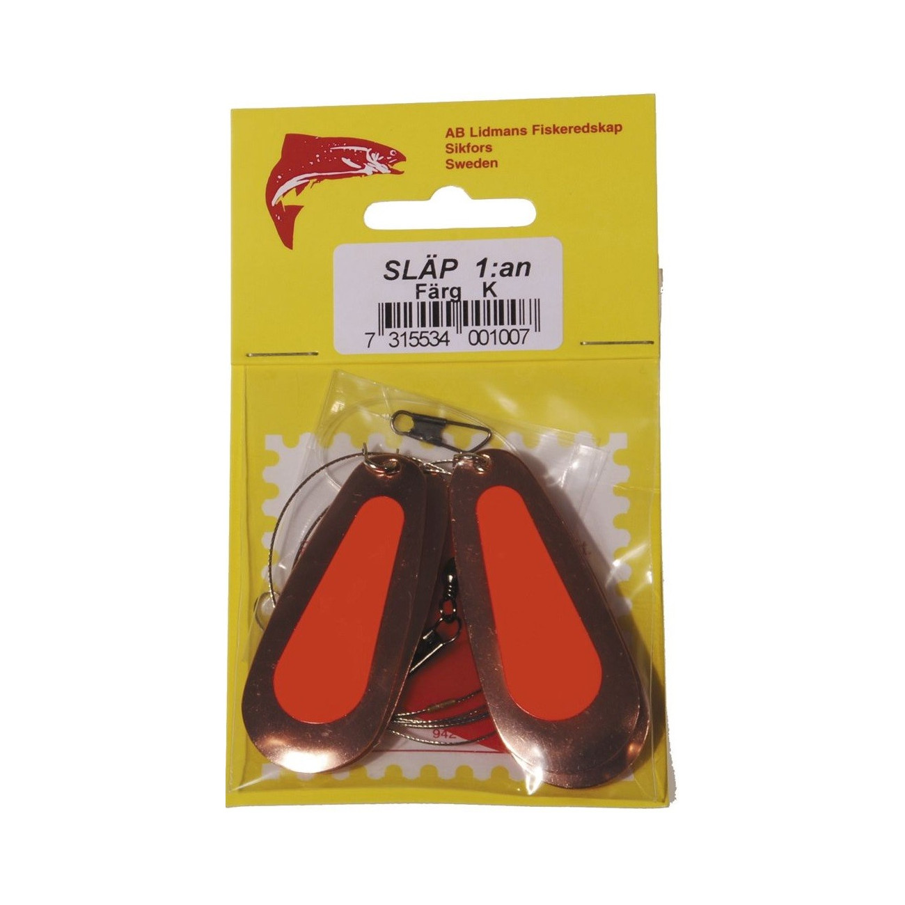 Köp Lidmans Långedrag Släp 1:an - Koppar på Miekofishing.se!