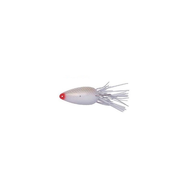 Heddon Moss Boss White Scaled