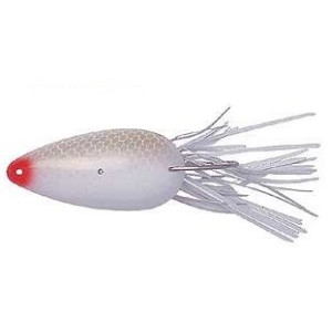 Heddon Moss Boss White Scaled