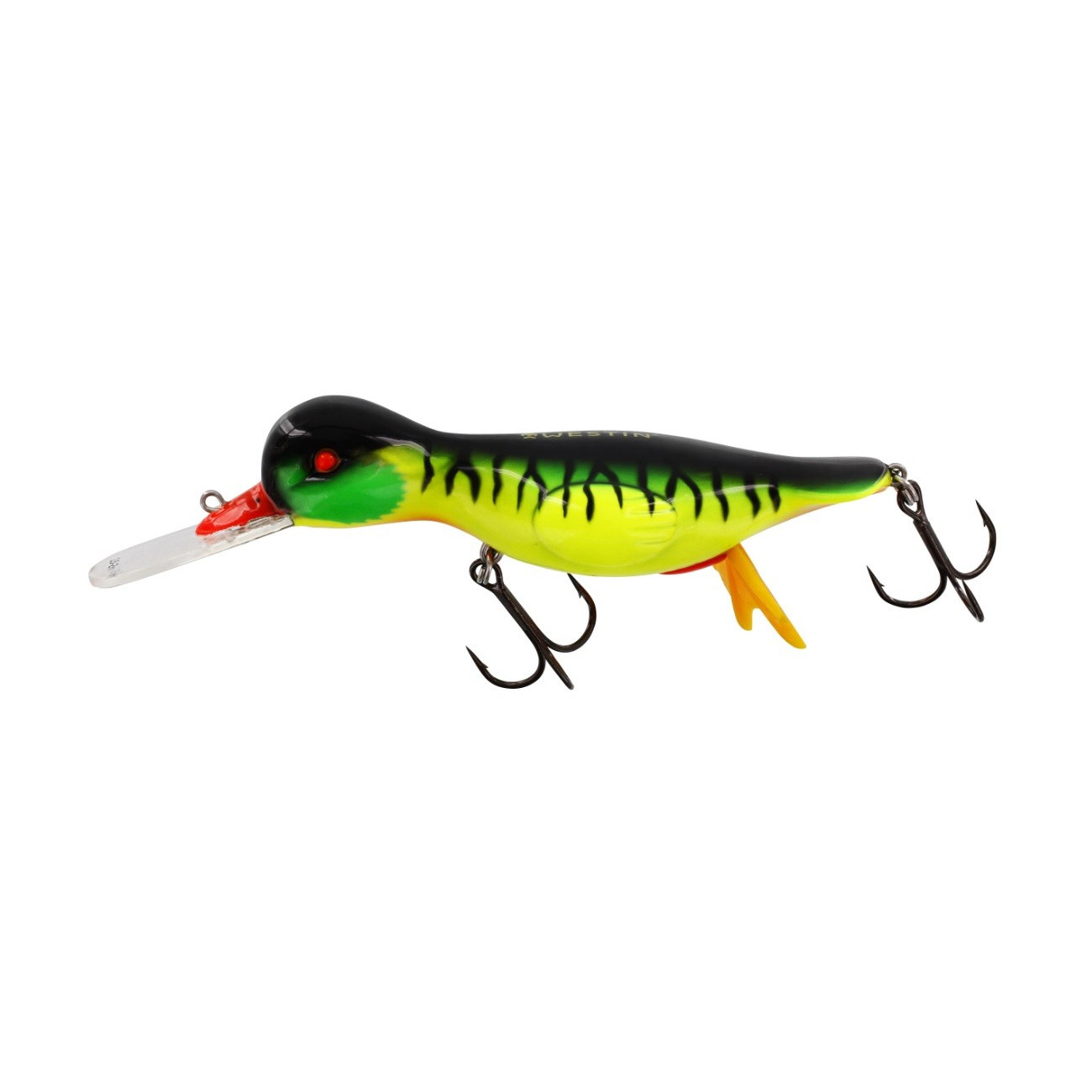 Köp Westin Danny the Duck 14 cm - Firetiger, online på Miekofishing.se