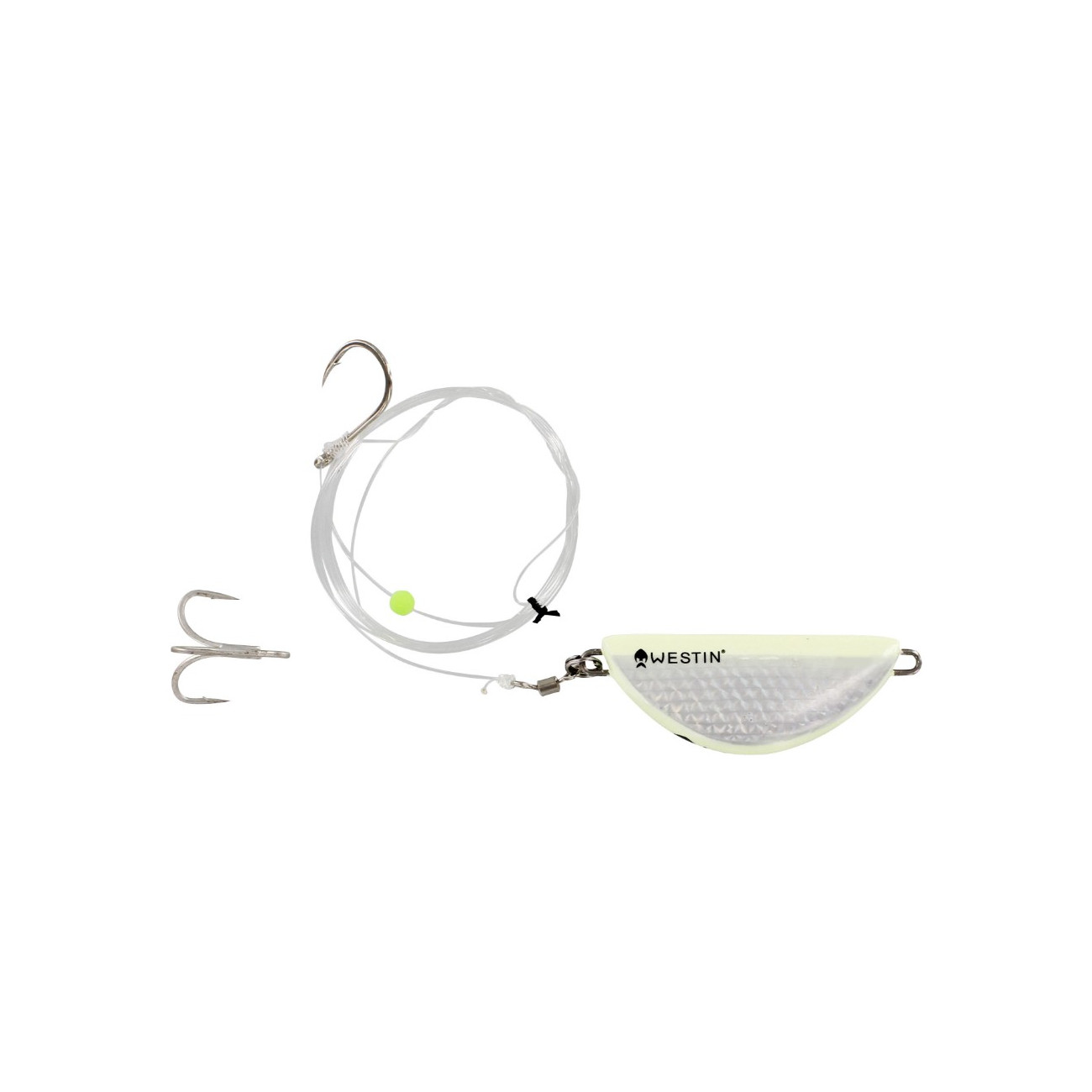 Köp Westin Halibut Anti Twist Rig 450 gr - Glow, på Miekofishing.se!