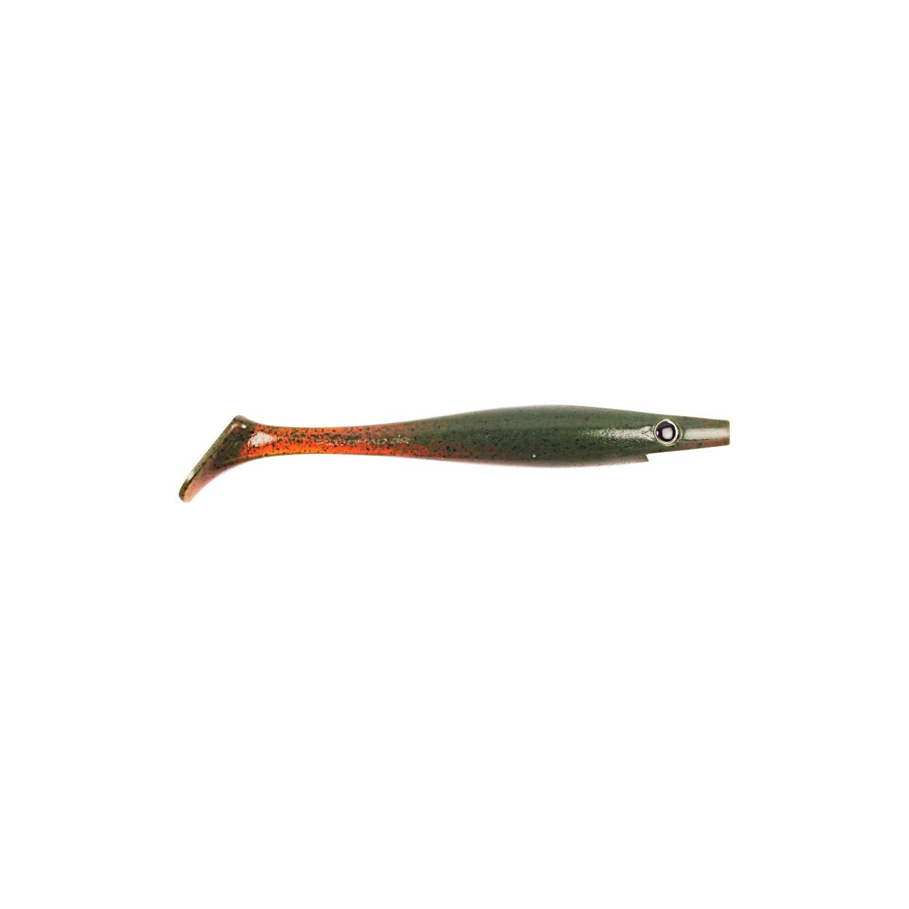 Köp The Pig Shad Jr 20 cm - Motor Oil Pepper, online på Miekofishing.se!