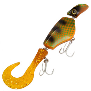 Köp Headbanger Tail Suspending 23 cm - Rusty Perch, på Miekofishing.se!