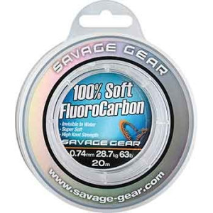 Köp Savage Gear Soft Fluoro Carbon 0,26mm, på Miekofishing.se!