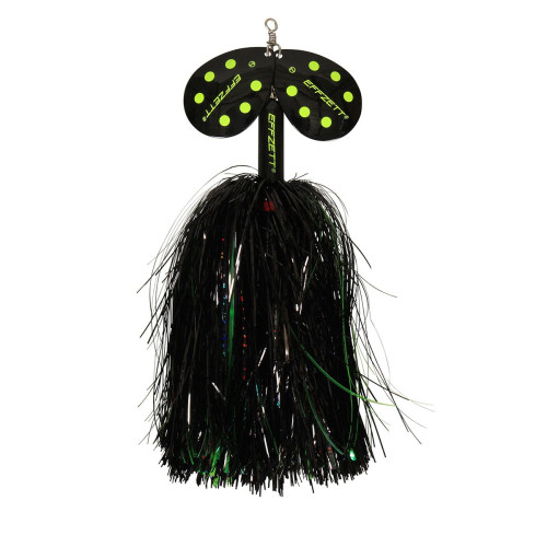 Köp EFFZETT Pike Rattlin' Spinner 65g - Black Demon, på Miekofishing.se!
