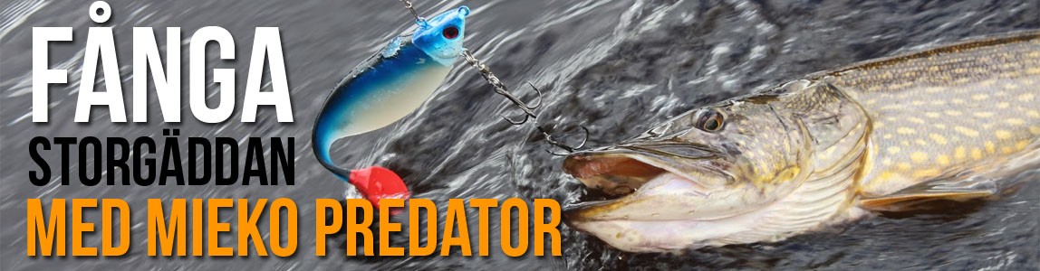 Köp Mieko Predator-jiggar och fånga storgäddan!